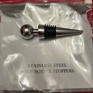 5 Bailyn stainless steel wine bottle stoppers